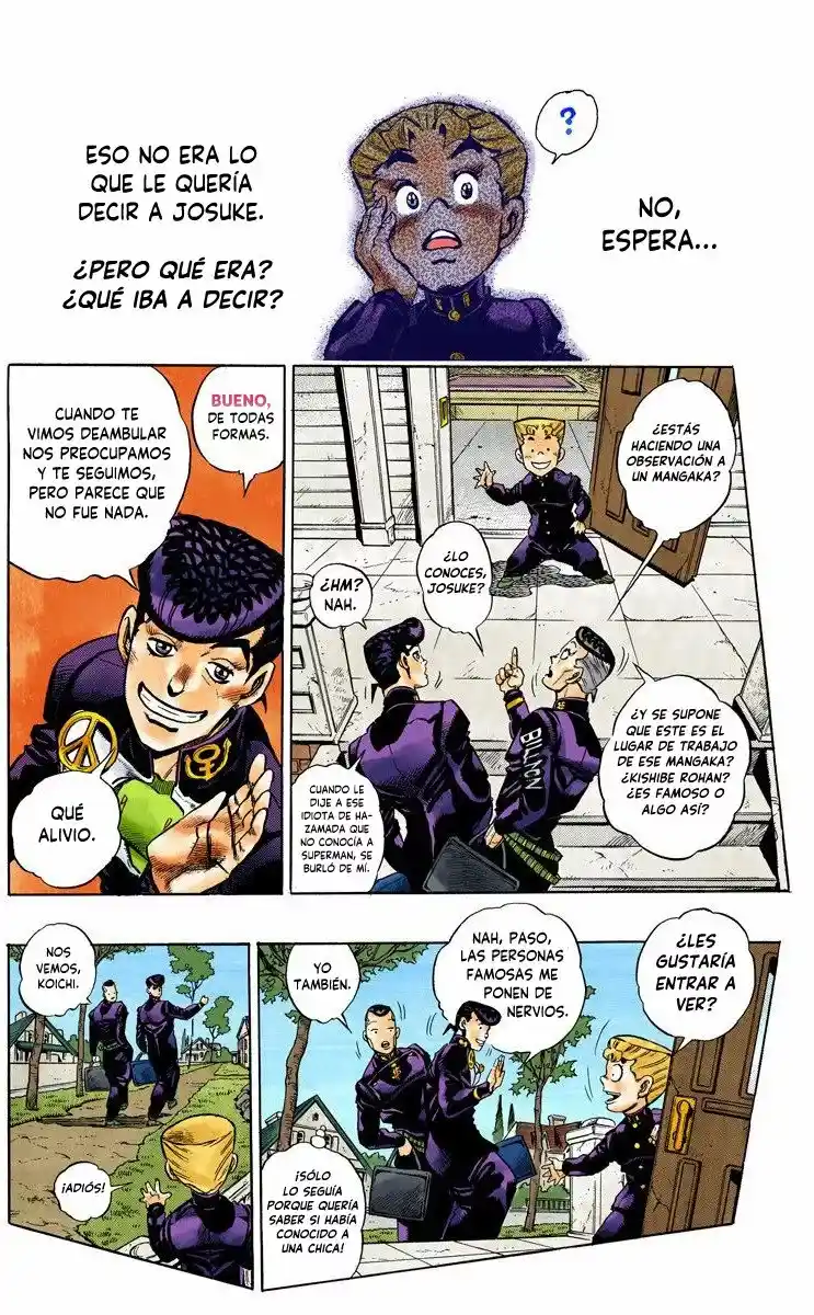 JoJo's Bizarre Adventure Parte 4: Diamond Is Unbreakable Full Color - Capítulo 57 - Página 7 - LectorTMOo