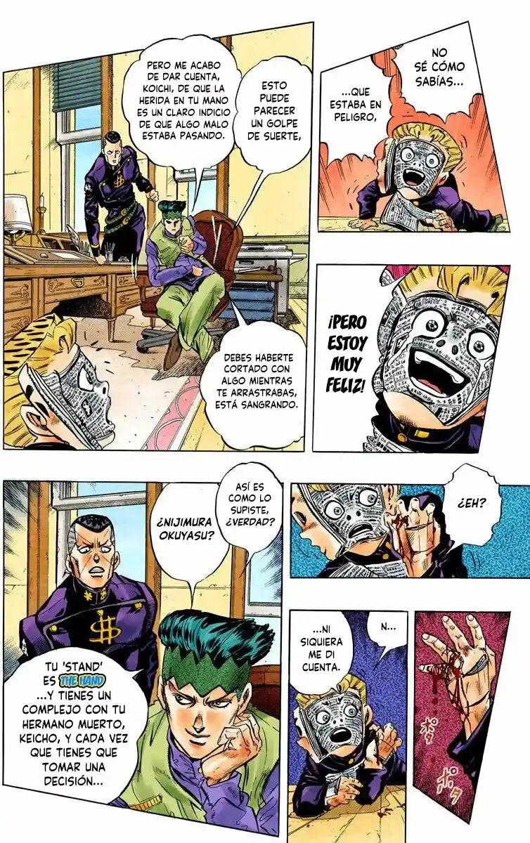 JoJo's Bizarre Adventure Parte 4: Diamond Is Unbreakable Full Color - Capítulo 57 - Página 13 - LectorTMOo
