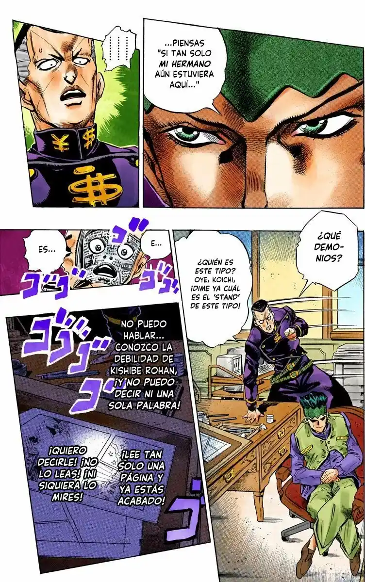 JoJo's Bizarre Adventure Parte 4: Diamond Is Unbreakable Full Color - Capítulo 57 - Página 14 - LectorTMOo