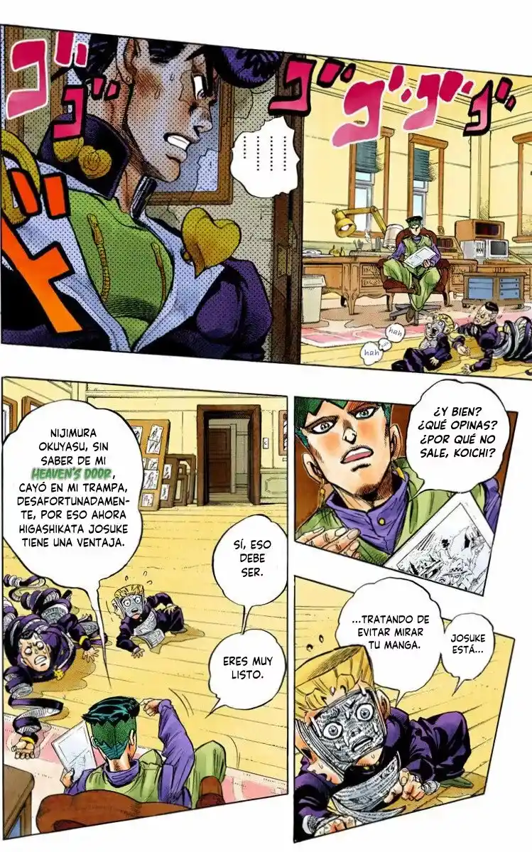 JoJo's Bizarre Adventure Parte 4: Diamond Is Unbreakable Full Color - Capítulo 58 - Página 4 - LectorTMOo
