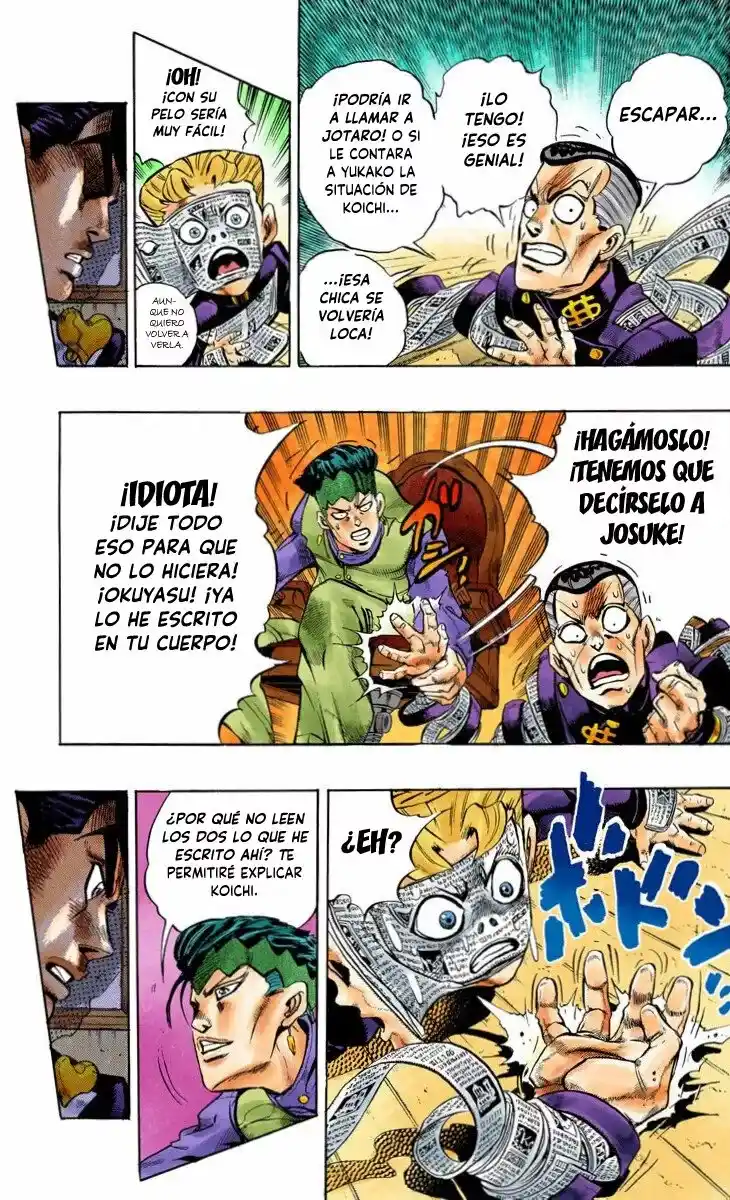 JoJo's Bizarre Adventure Parte 4: Diamond Is Unbreakable Full Color - Capítulo 58 - Página 7 - LectorTMOo