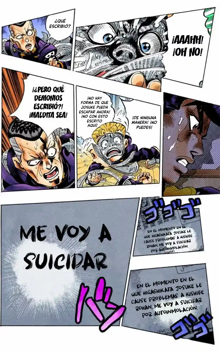 JoJo's Bizarre Adventure Parte 4: Diamond Is Unbreakable Full Color - Capítulo 58 - Página 8 - LectorTMOo