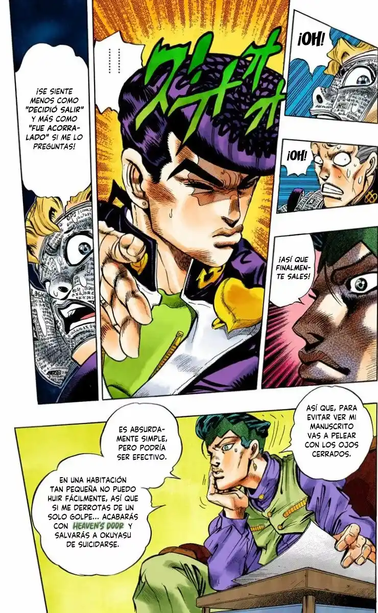 JoJo's Bizarre Adventure Parte 4: Diamond Is Unbreakable Full Color - Capítulo 58 - Página 11 - LectorTMOo