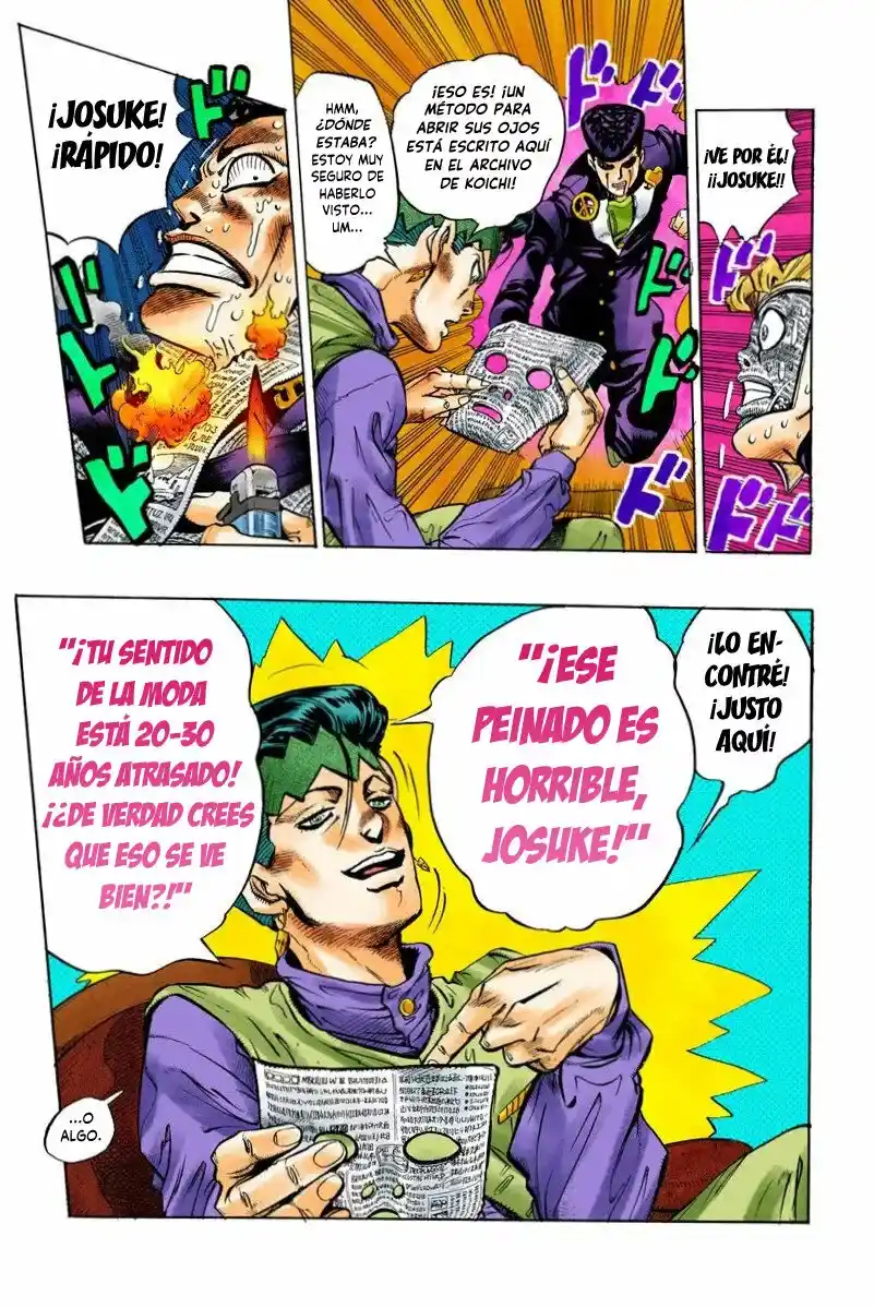 JoJo's Bizarre Adventure Parte 4: Diamond Is Unbreakable Full Color - Capítulo 58 - Página 15 - LectorTMOo