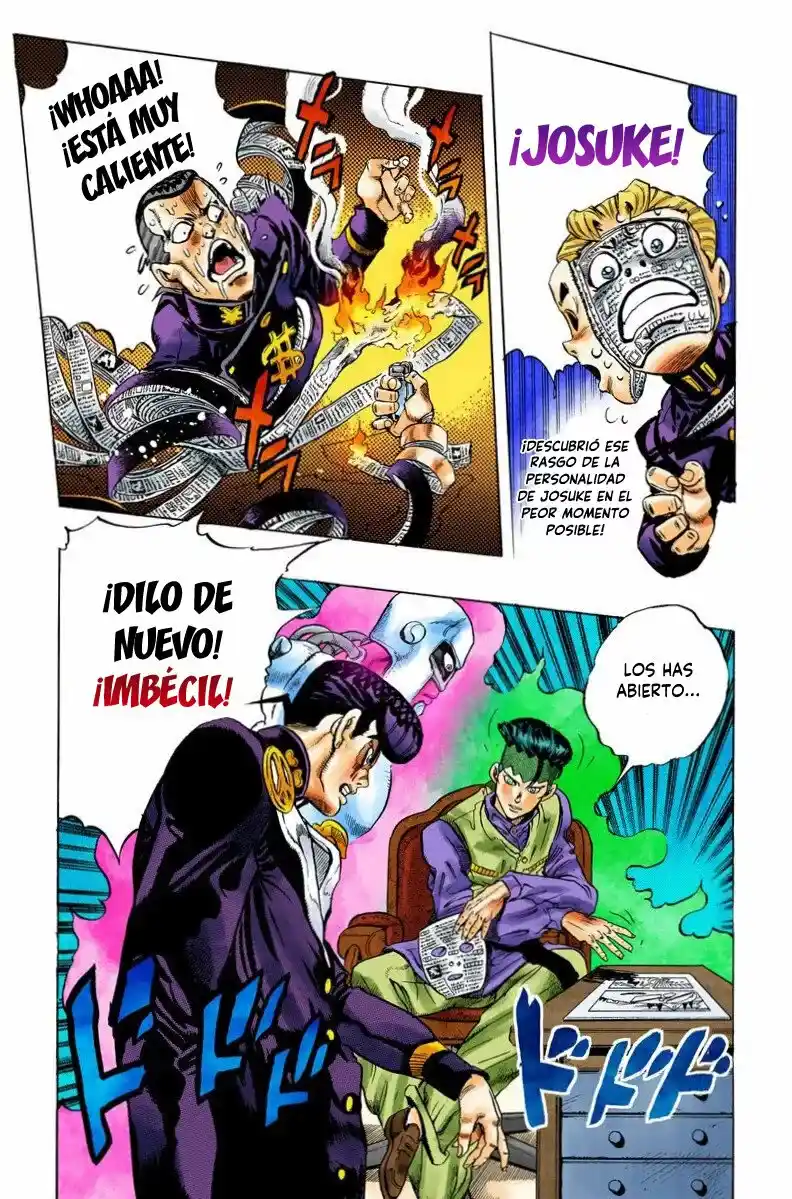 JoJo's Bizarre Adventure Parte 4: Diamond Is Unbreakable Full Color - Capítulo 58 - Página 19 - LectorTMOo