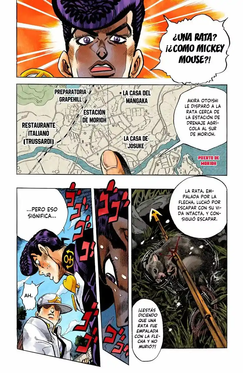 JoJo's Bizarre Adventure Parte 4: Diamond Is Unbreakable Full Color - Capítulo 60 - Página 4 - LectorTMOo