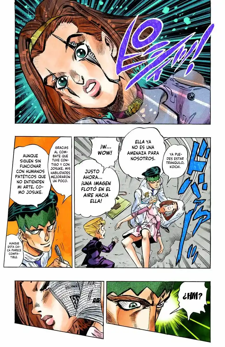 JoJo's Bizarre Adventure Parte 4: Diamond Is Unbreakable Full Color - Capítulo 66 - Página 7 - LectorTMOo