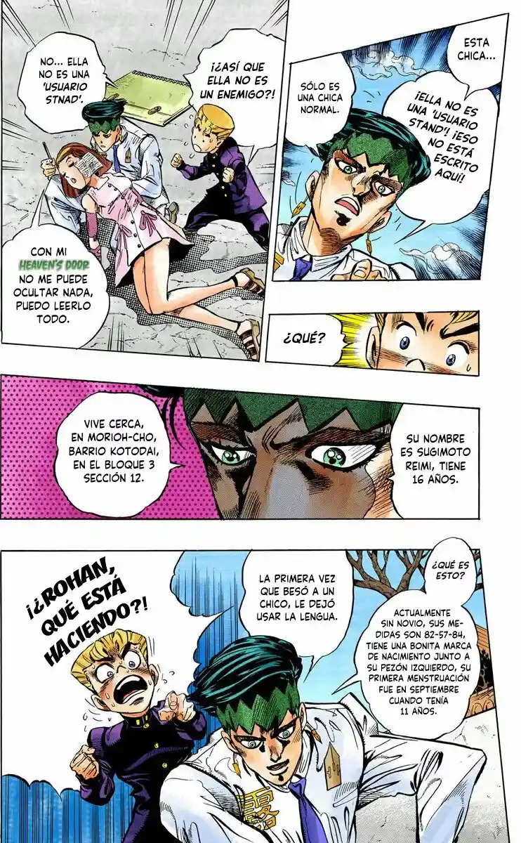 JoJo's Bizarre Adventure Parte 4: Diamond Is Unbreakable Full Color - Capítulo 66 - Página 8 - LectorTMOo