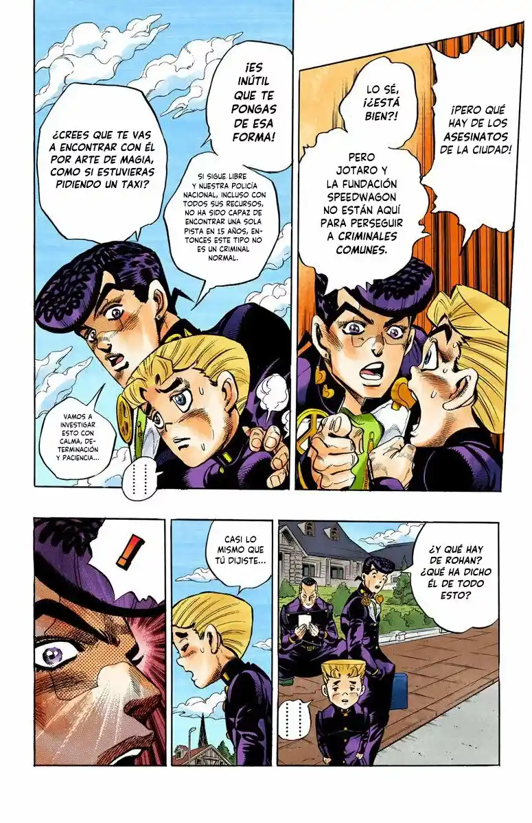 JoJo's Bizarre Adventure Parte 4: Diamond Is Unbreakable Full Color - Capítulo 69 - Página 4 - LectorTMOo