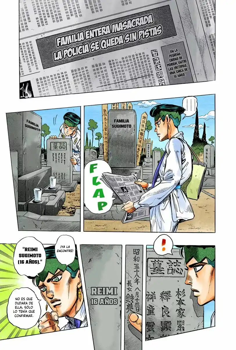 JoJo's Bizarre Adventure Parte 4: Diamond Is Unbreakable Full Color - Capítulo 69 - Página 13 - LectorTMOo
