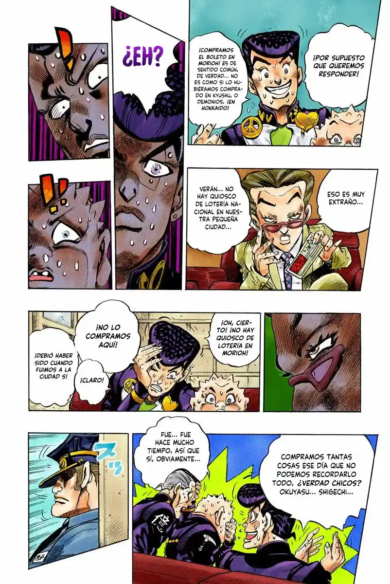 JoJo's Bizarre Adventure Parte 4: Diamond Is Unbreakable Full Color - Capítulo 73 - Página 8 - LectorTMOo