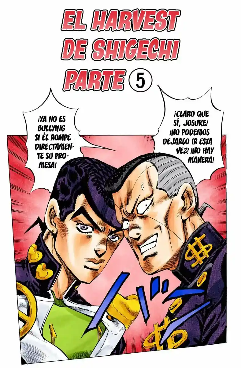 JoJo's Bizarre Adventure Parte 4: Diamond Is Unbreakable Full Color - Capítulo 74 - Página 1 - LectorTMOo