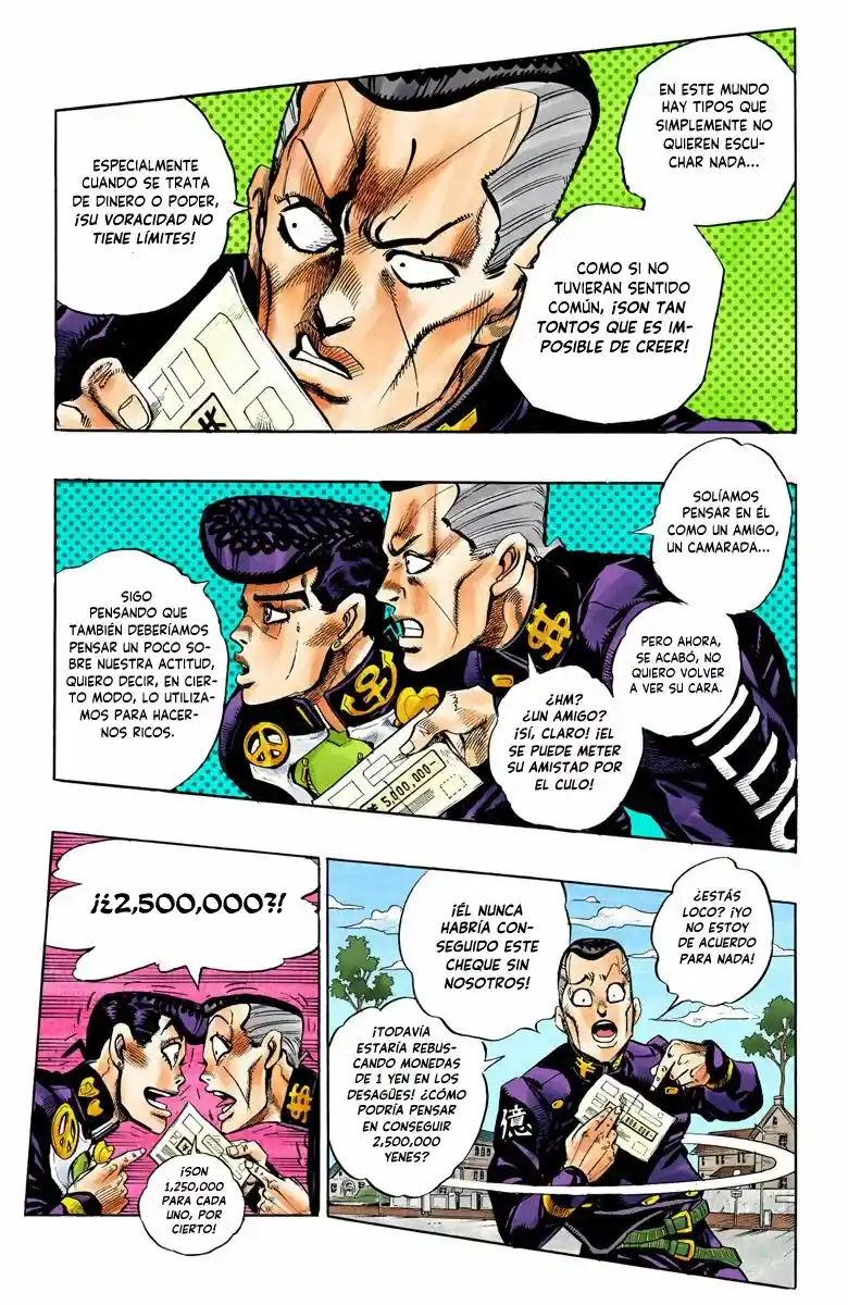 JoJo's Bizarre Adventure Parte 4: Diamond Is Unbreakable Full Color - Capítulo 74 - Página 7 - LectorTMOo
