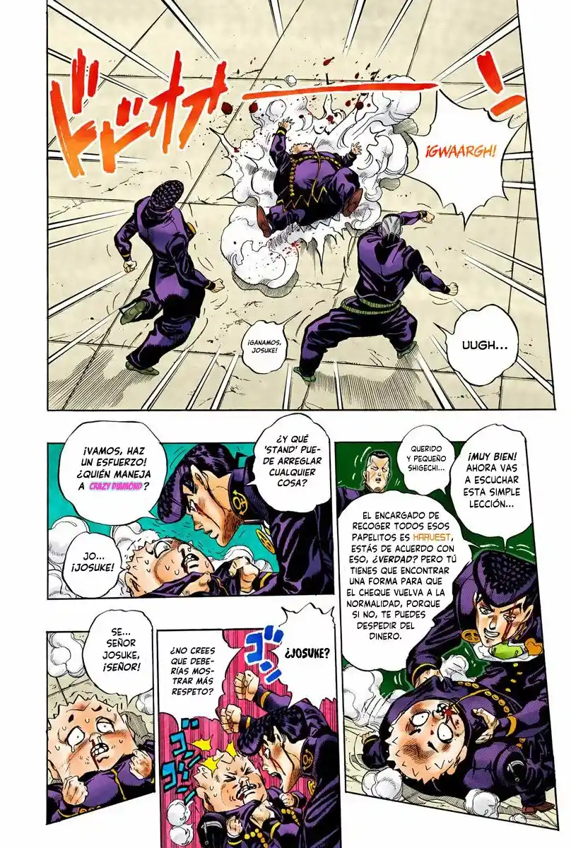 JoJo's Bizarre Adventure Parte 4: Diamond Is Unbreakable Full Color - Capítulo 76 - Página 16 - LectorTMOo