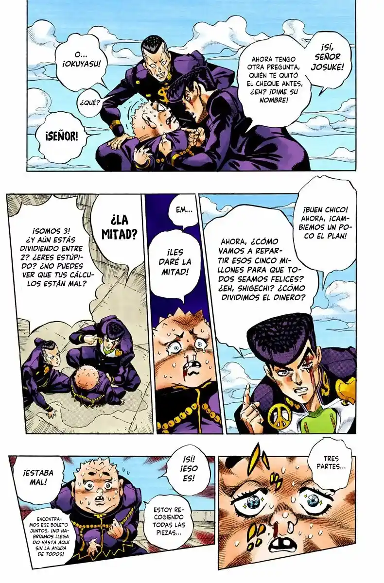 JoJo's Bizarre Adventure Parte 4: Diamond Is Unbreakable Full Color - Capítulo 76 - Página 17 - LectorTMOo