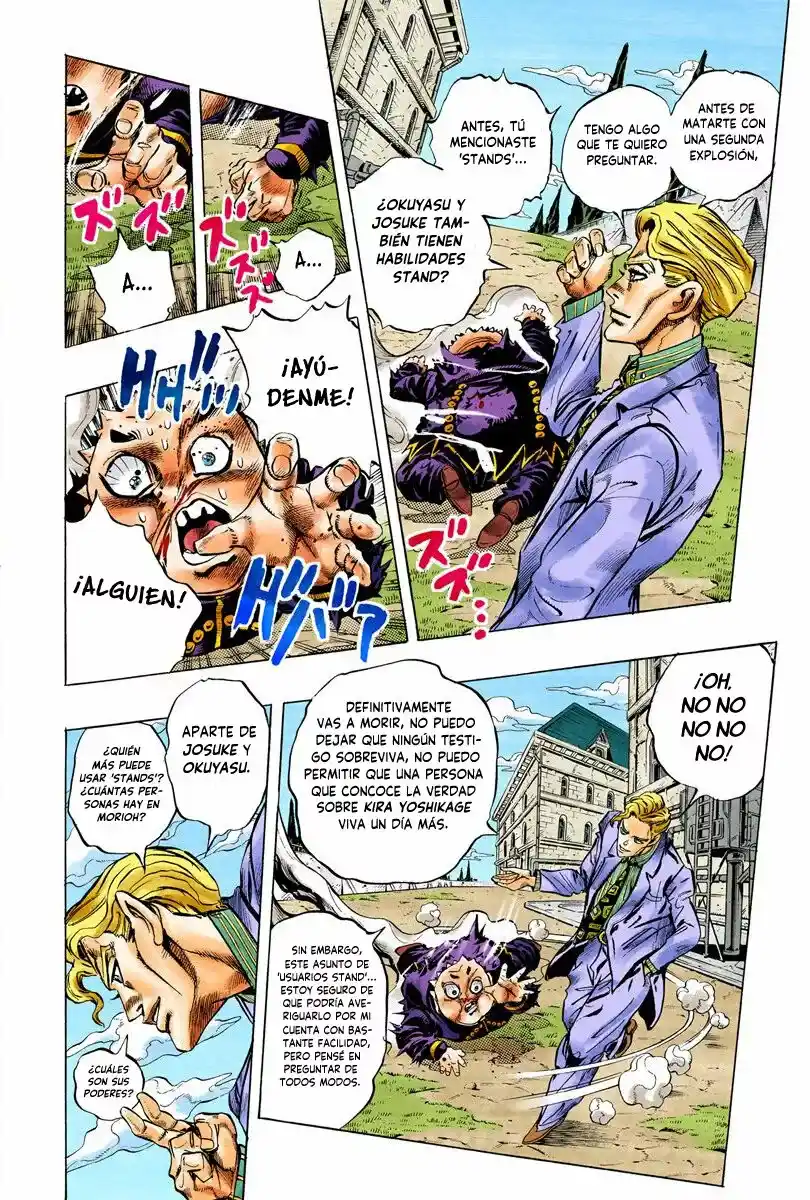 JoJo's Bizarre Adventure Parte 4: Diamond Is Unbreakable Full Color - Capítulo 81 - Página 4 - LectorTMOo