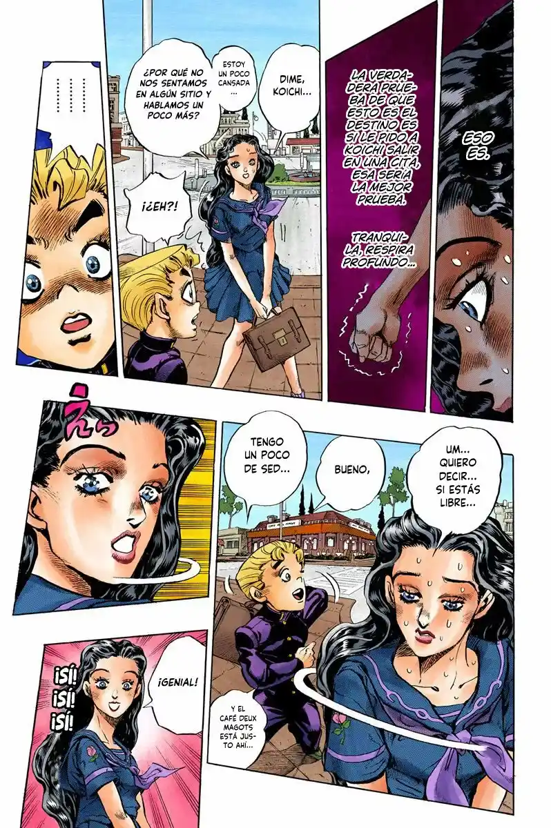 JoJo's Bizarre Adventure Parte 4: Diamond Is Unbreakable Full Color - Capítulo 84 - Página 9 - LectorTMOo