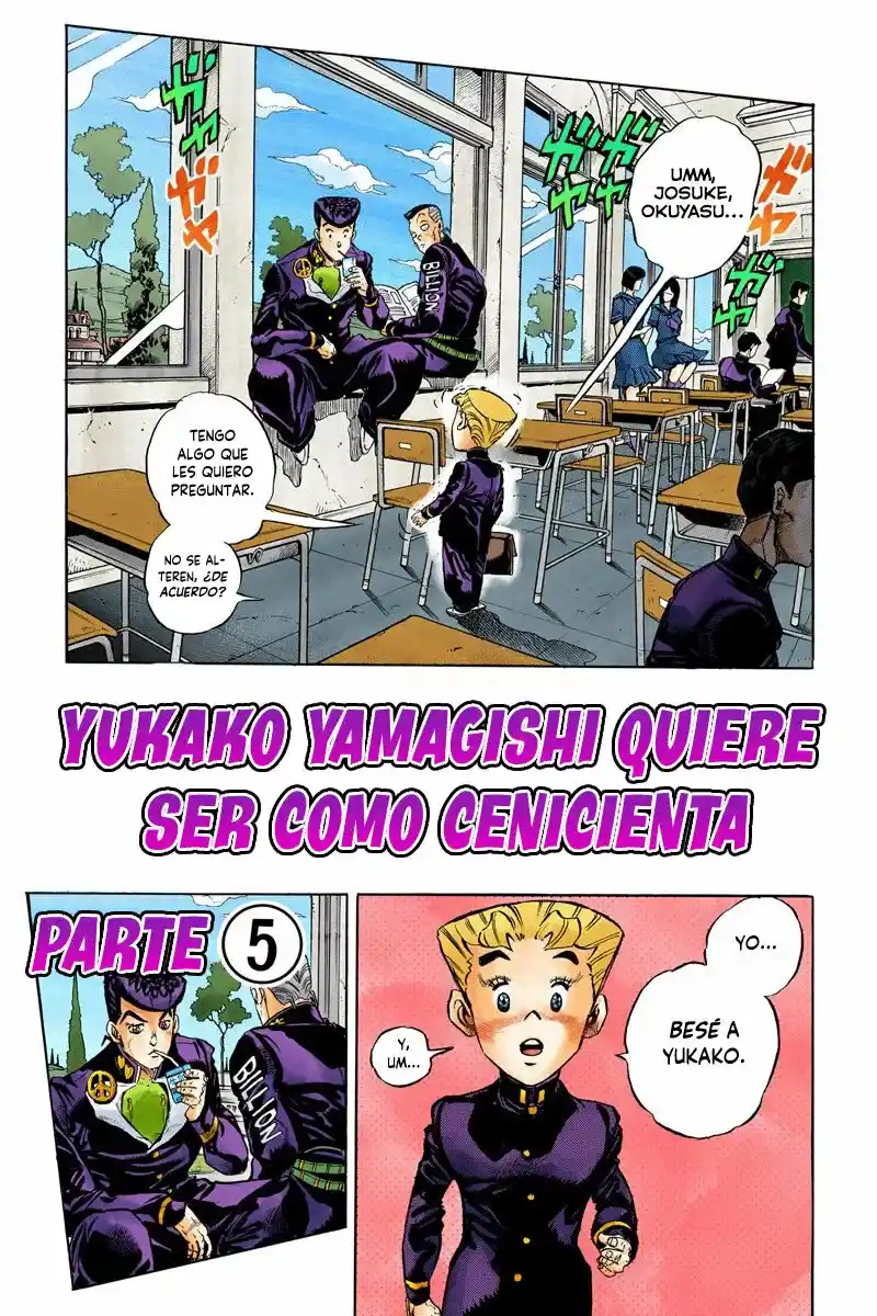 JoJo's Bizarre Adventure Parte 4: Diamond Is Unbreakable Full Color - Capítulo 87 - Página 1 - LectorTMOo