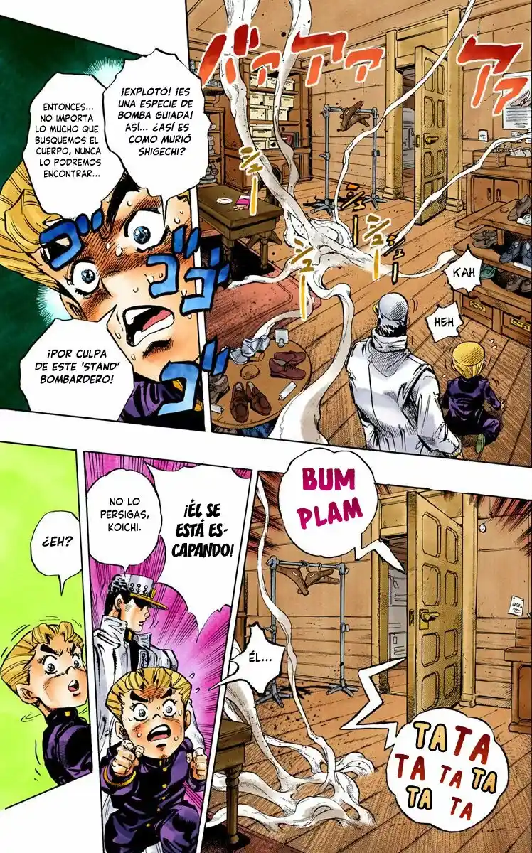 JoJo's Bizarre Adventure Parte 4: Diamond Is Unbreakable Full Color - Capítulo 90 - Página 5 - LectorTMOo
