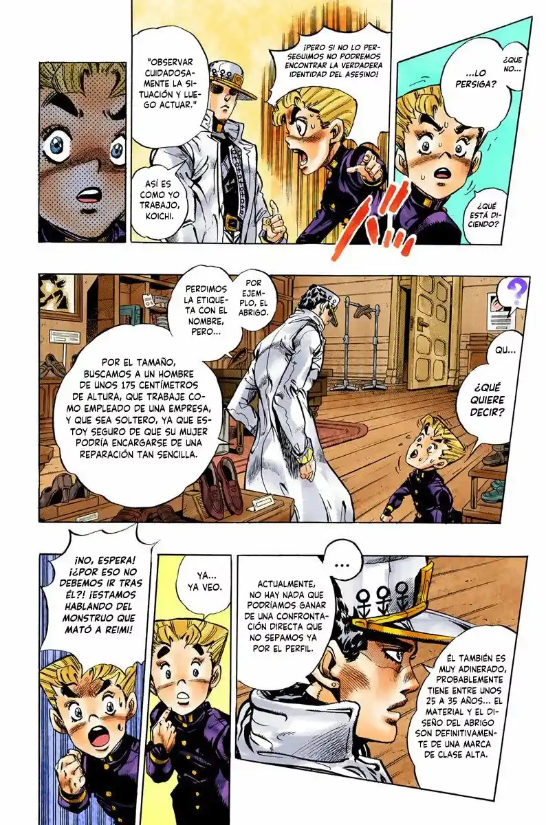JoJo's Bizarre Adventure Parte 4: Diamond Is Unbreakable Full Color - Capítulo 90 - Página 6 - LectorTMOo