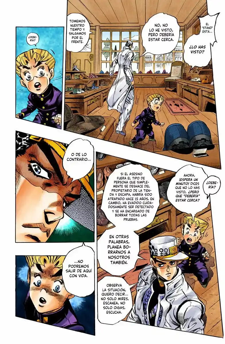 JoJo's Bizarre Adventure Parte 4: Diamond Is Unbreakable Full Color - Capítulo 90 - Página 8 - LectorTMOo