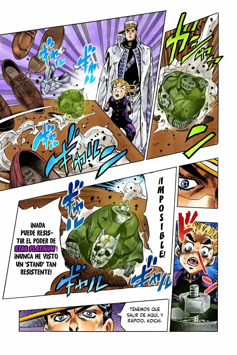 JoJo's Bizarre Adventure Parte 4: Diamond Is Unbreakable Full Color - Capítulo 90 - Página 17 - LectorTMOo