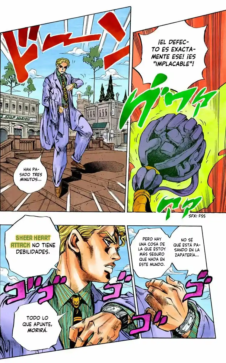 JoJo's Bizarre Adventure Parte 4: Diamond Is Unbreakable Full Color - Capítulo 93 - Página 4 - LectorTMOo