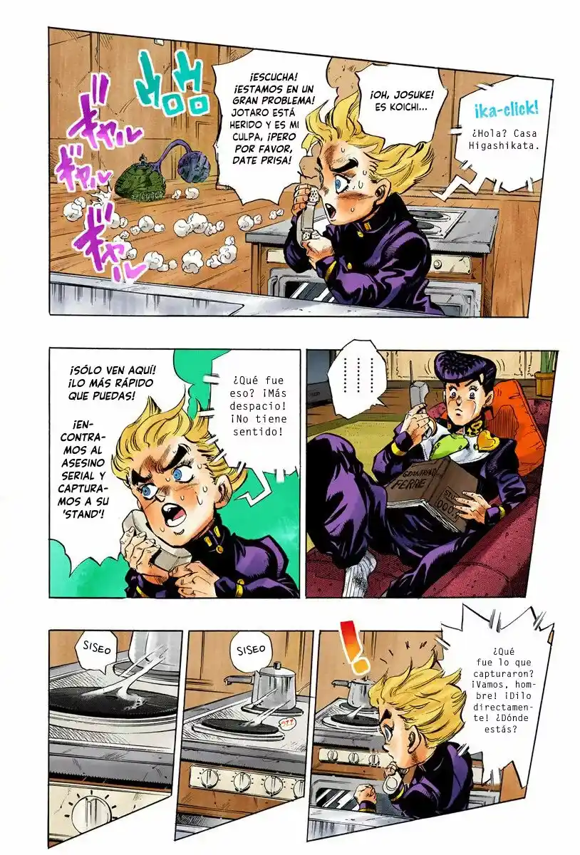 JoJo's Bizarre Adventure Parte 4: Diamond Is Unbreakable Full Color - Capítulo 93 - Página 8 - LectorTMOo