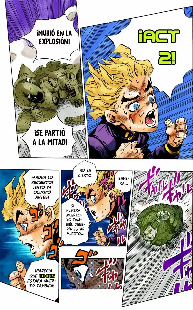 JoJo's Bizarre Adventure Parte 4: Diamond Is Unbreakable Full Color - Capítulo 93 - Página 15 - LectorTMOo
