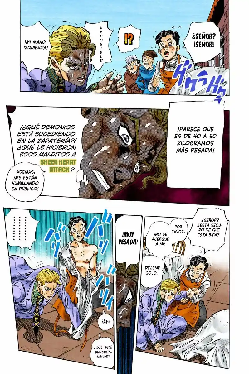 JoJo's Bizarre Adventure Parte 4: Diamond Is Unbreakable Full Color - Capítulo 94 - Página 17 - LectorTMOo