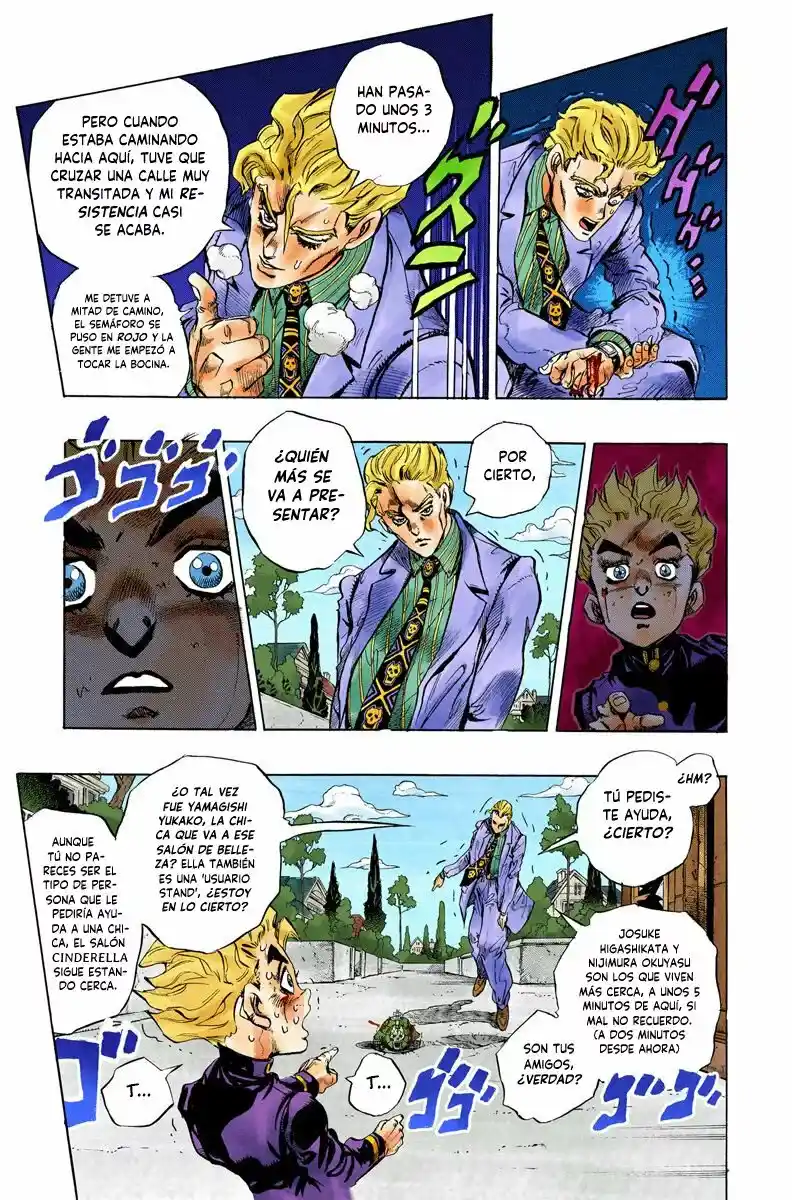 JoJo's Bizarre Adventure Parte 4: Diamond Is Unbreakable Full Color - Capítulo 95 - Página 16 - LectorTMOo
