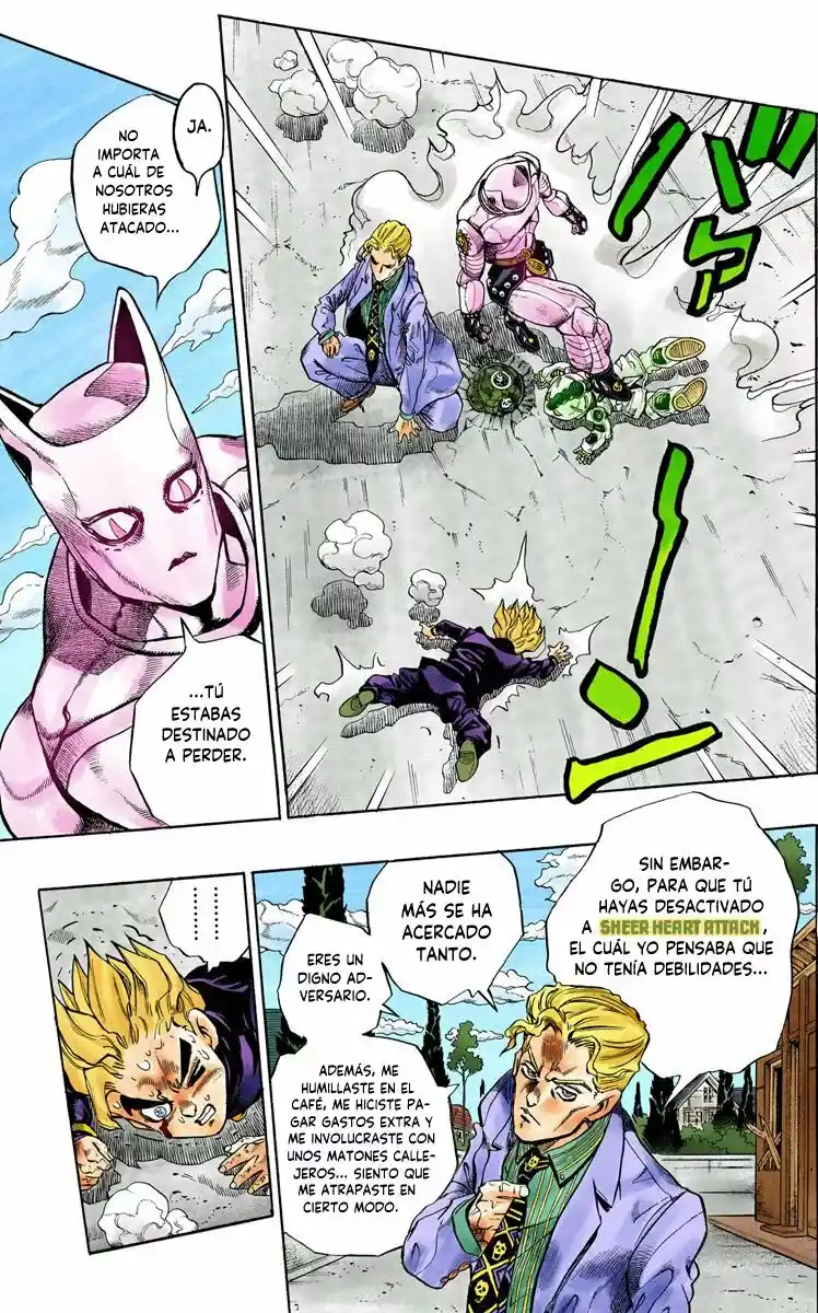 JoJo's Bizarre Adventure Parte 4: Diamond Is Unbreakable Full Color - Capítulo 96 - Página 11 - LectorTMOo