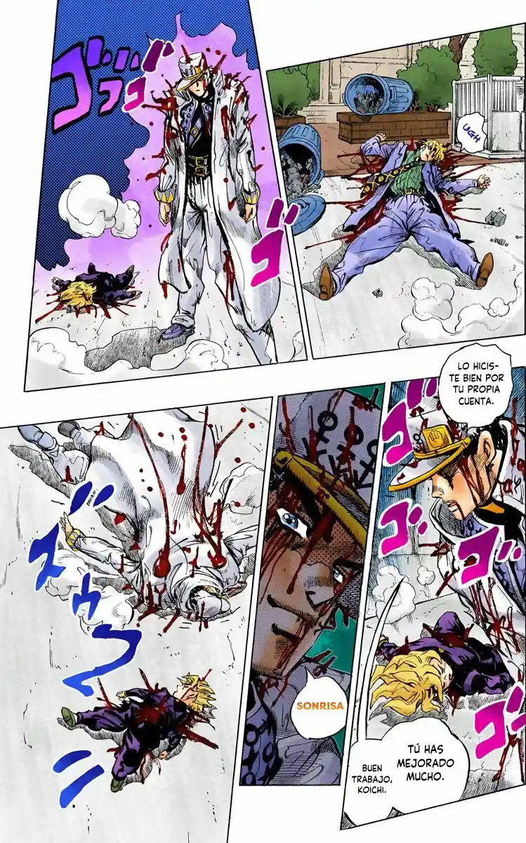 JoJo's Bizarre Adventure Parte 4: Diamond Is Unbreakable Full Color - Capítulo 97 - Página 16 - LectorTMOo
