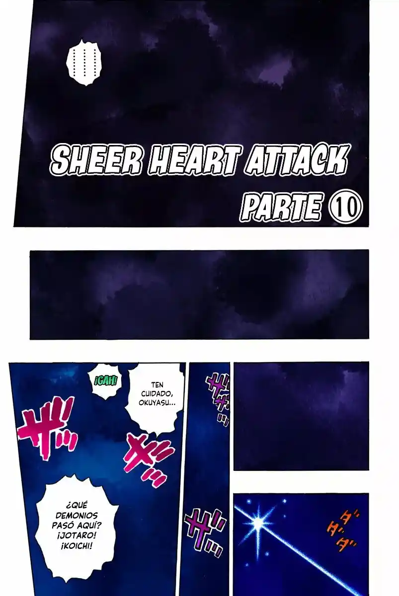 JoJo's Bizarre Adventure Parte 4: Diamond Is Unbreakable Full Color - Capítulo 98 - Página 1 - LectorTMOo