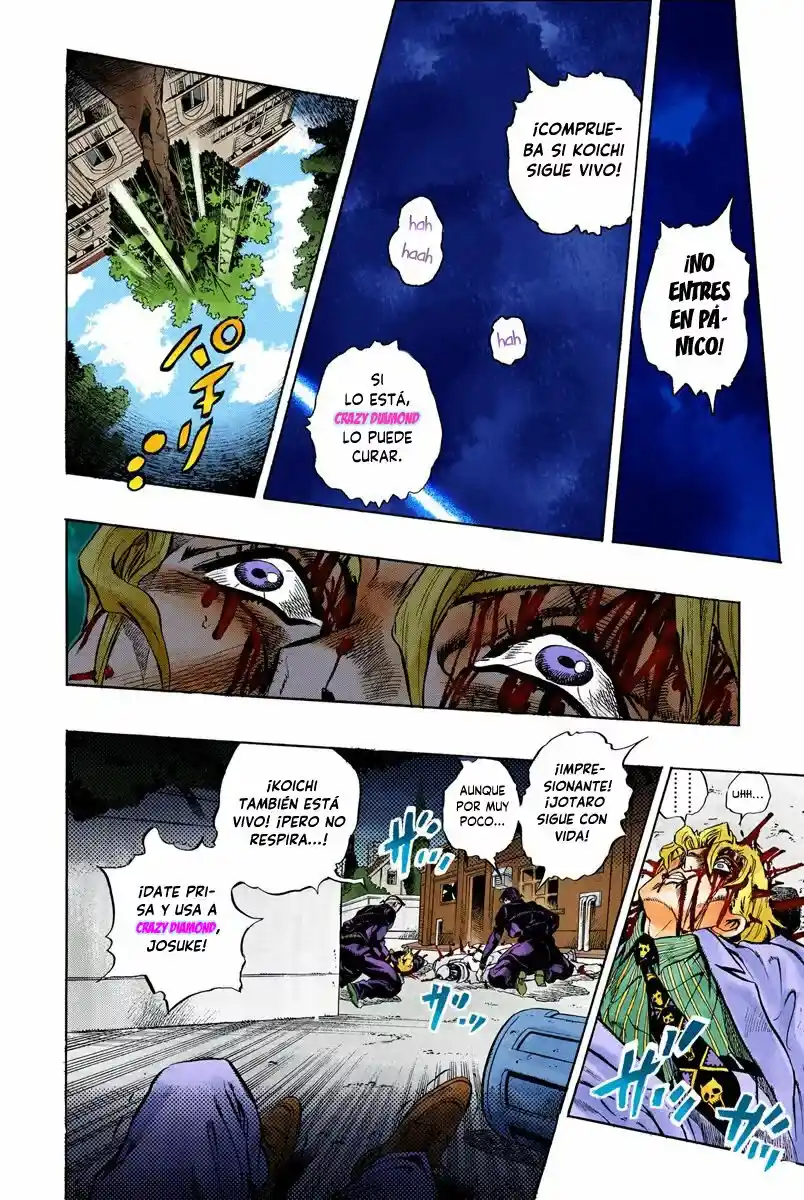 JoJo's Bizarre Adventure Parte 4: Diamond Is Unbreakable Full Color - Capítulo 98 - Página 2 - LectorTMOo
