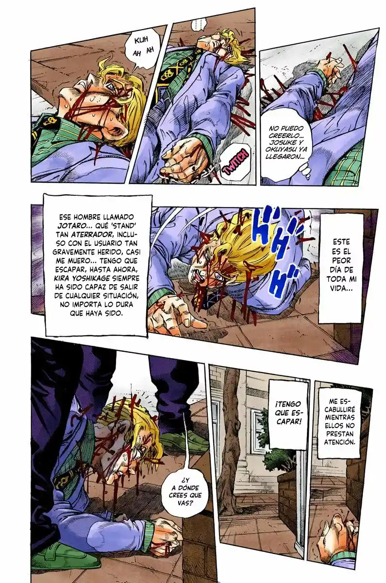 JoJo's Bizarre Adventure Parte 4: Diamond Is Unbreakable Full Color - Capítulo 98 - Página 4 - LectorTMOo