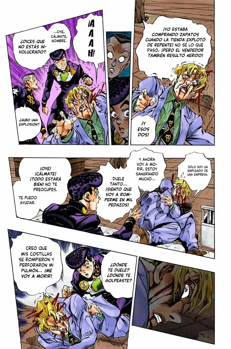 JoJo's Bizarre Adventure Parte 4: Diamond Is Unbreakable Full Color - Capítulo 98 - Página 7 - LectorTMOo