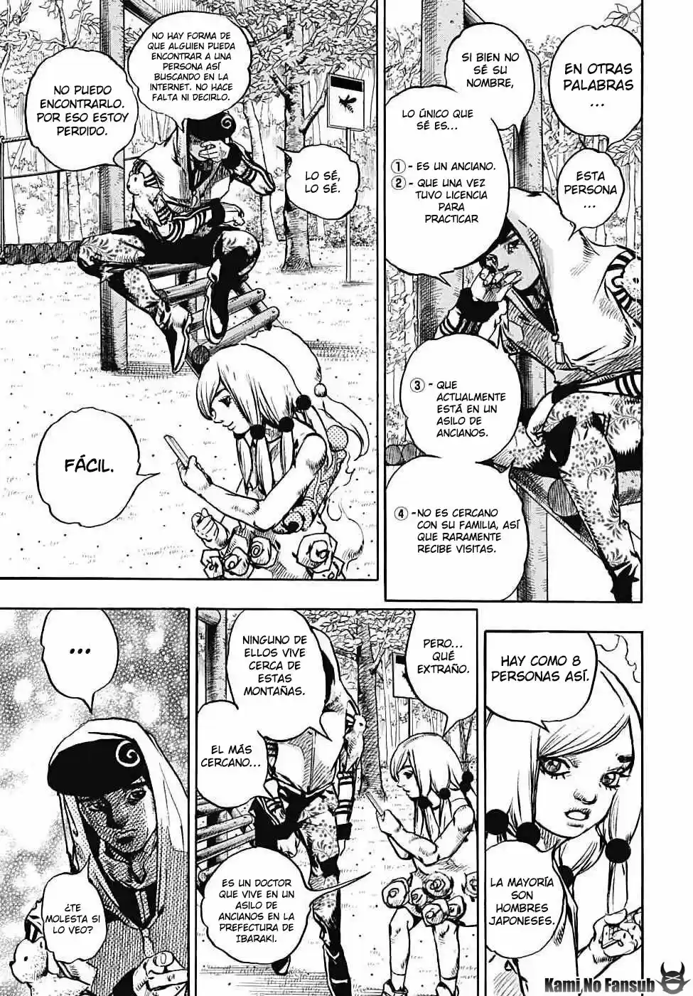 Jojo's Bizarre Adventure Parte 8: Jojolion - Capítulo 102 - Página 18 - LectorTMOo