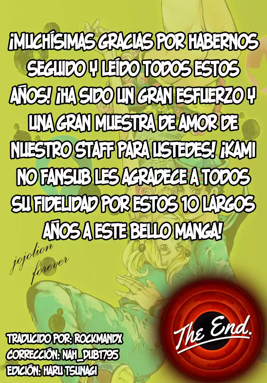 Jojo's Bizarre Adventure Parte 8: Jojolion - Capítulo 110 - Página 49 - LectorTMOo