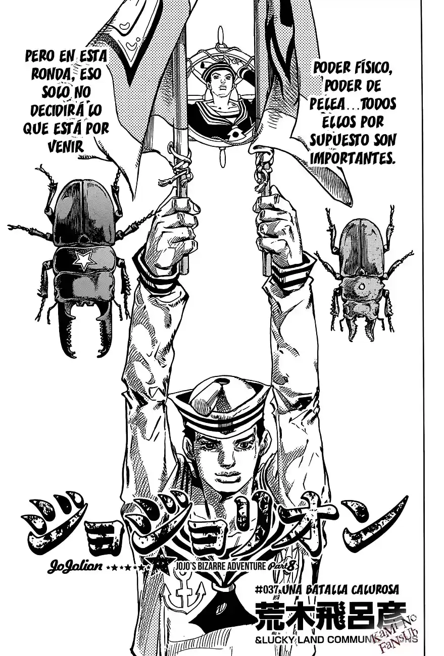 Jojo's Bizarre Adventure Parte 8: Jojolion - Capítulo 37 - Página 3 - LectorTMOo