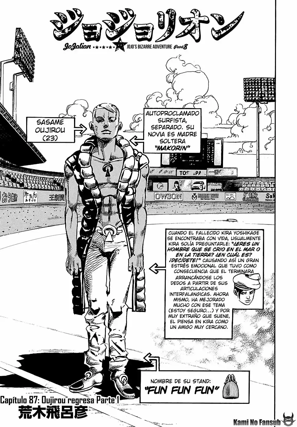 Jojo's Bizarre Adventure Parte 8: Jojolion - Capítulo 87 - Página 4 - LectorTMOo