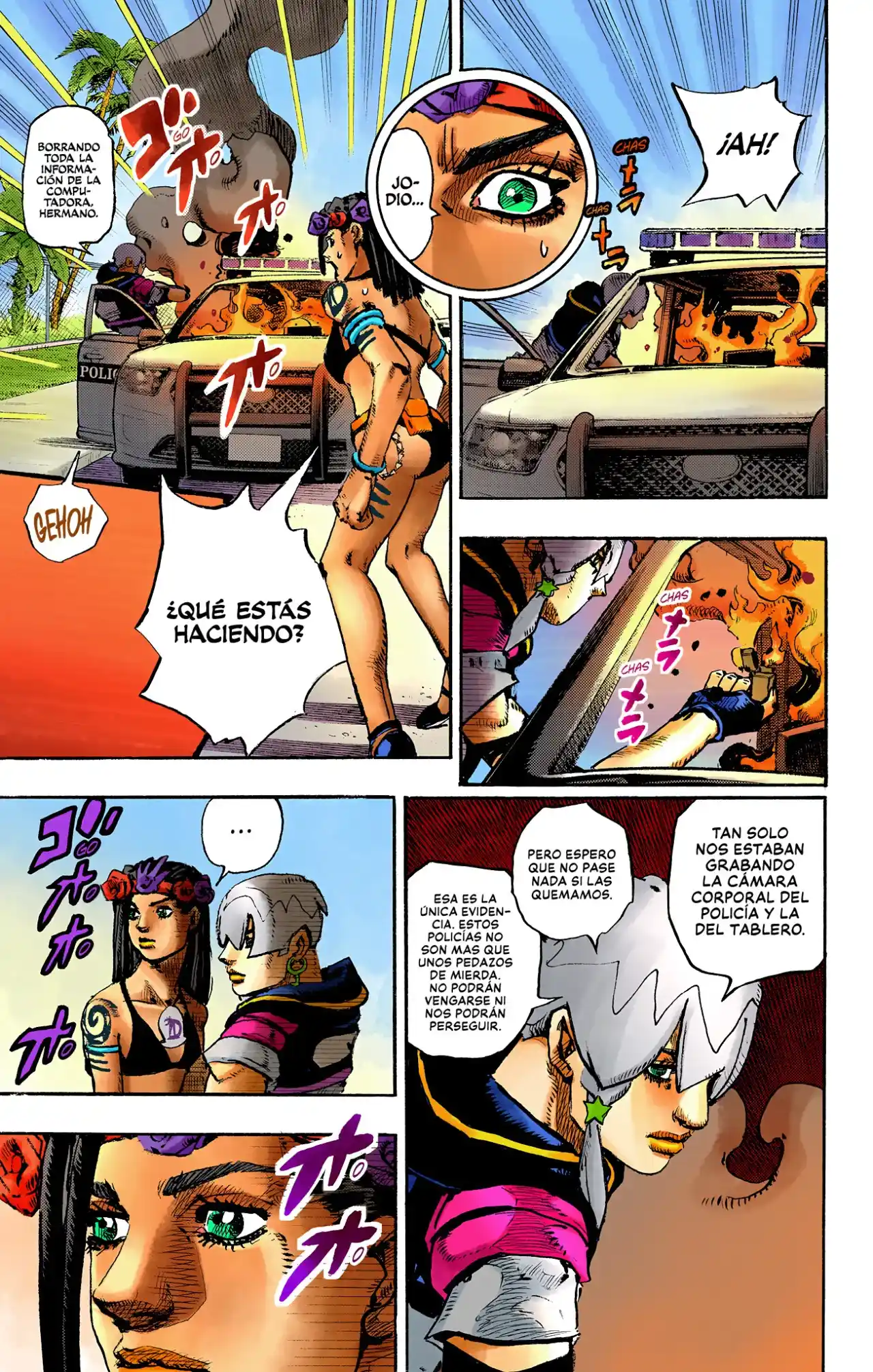 JoJo's Bizarre Adventure Parte 9: The JOJOLands (Versión A Color) - Capítulo 1 - Página 23 - LectorTMOo