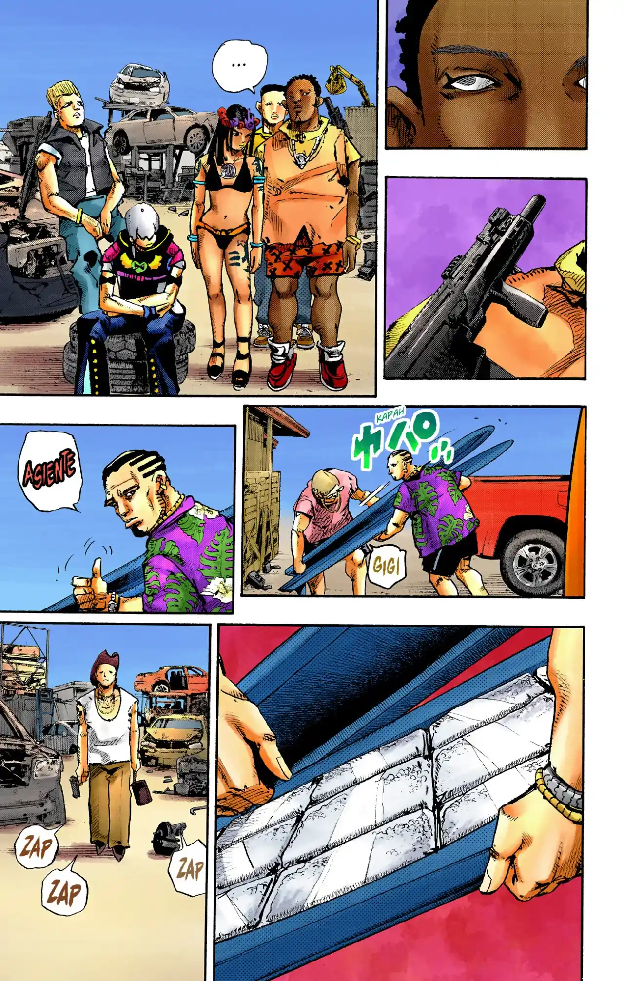 JoJo's Bizarre Adventure Parte 9: The JOJOLands (Versión A Color) - Capítulo 1 - Página 27 - LectorTMOo