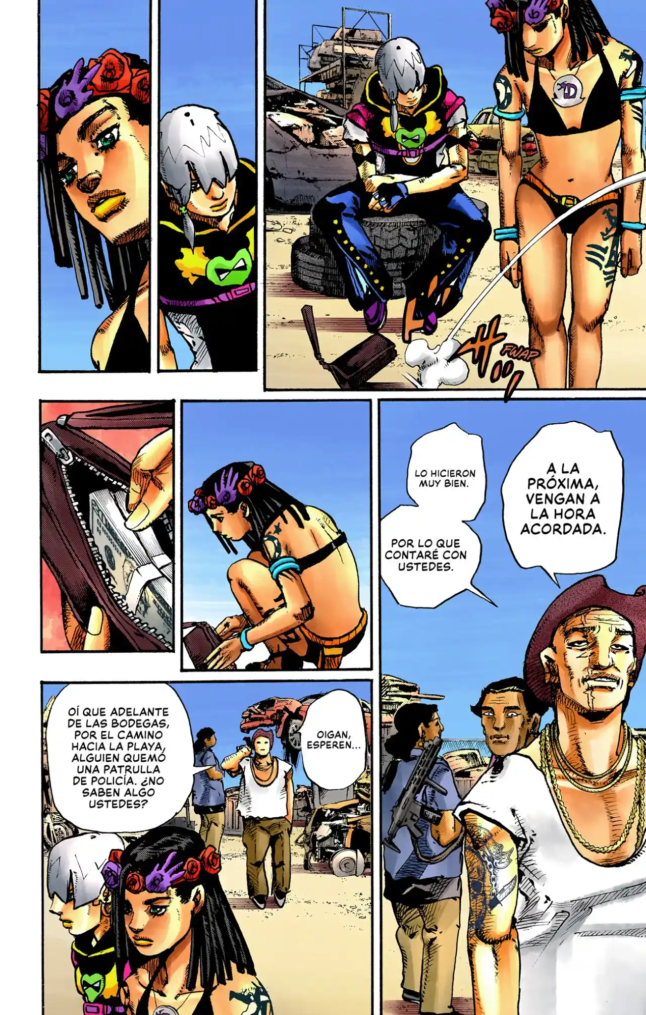 JoJo's Bizarre Adventure Parte 9: The JOJOLands (Versión A Color) - Capítulo 1 - Página 28 - LectorTMOo