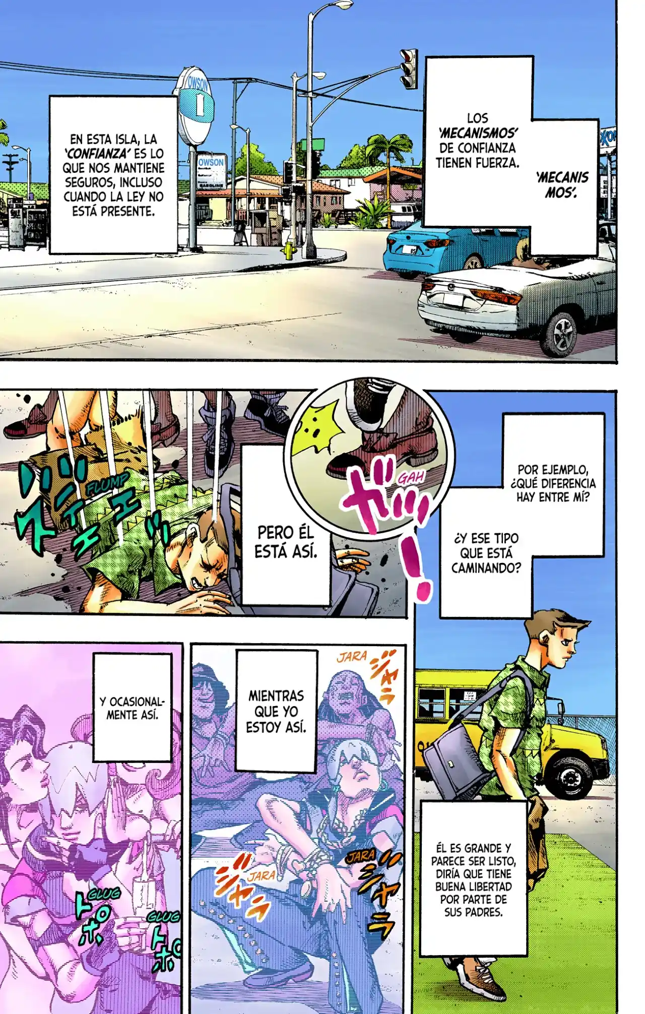 JoJo's Bizarre Adventure Parte 9: The JOJOLands (Versión A Color) - Capítulo 1 - Página 38 - LectorTMOo
