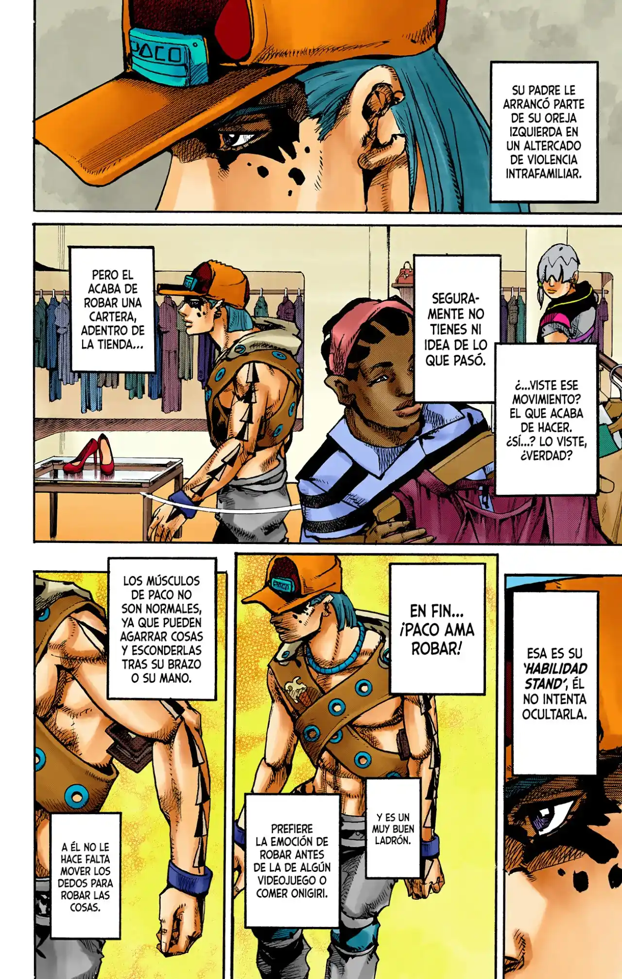 JoJo's Bizarre Adventure Parte 9: The JOJOLands (Versión A Color) - Capítulo 1 - Página 40 - LectorTMOo