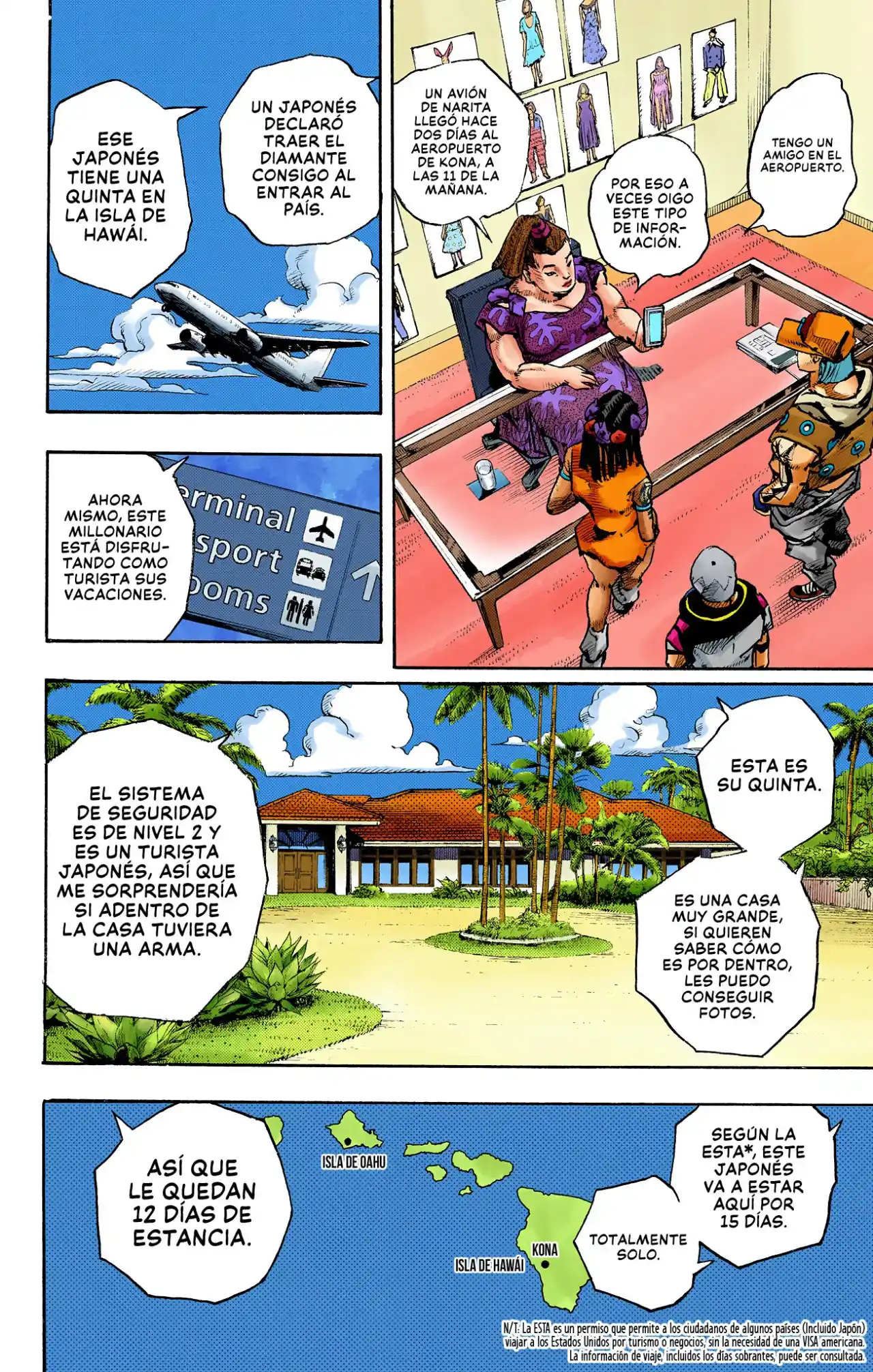 JoJo's Bizarre Adventure Parte 9: The JOJOLands (Versión A Color) - Capítulo 1 - Página 47 - LectorTMOo