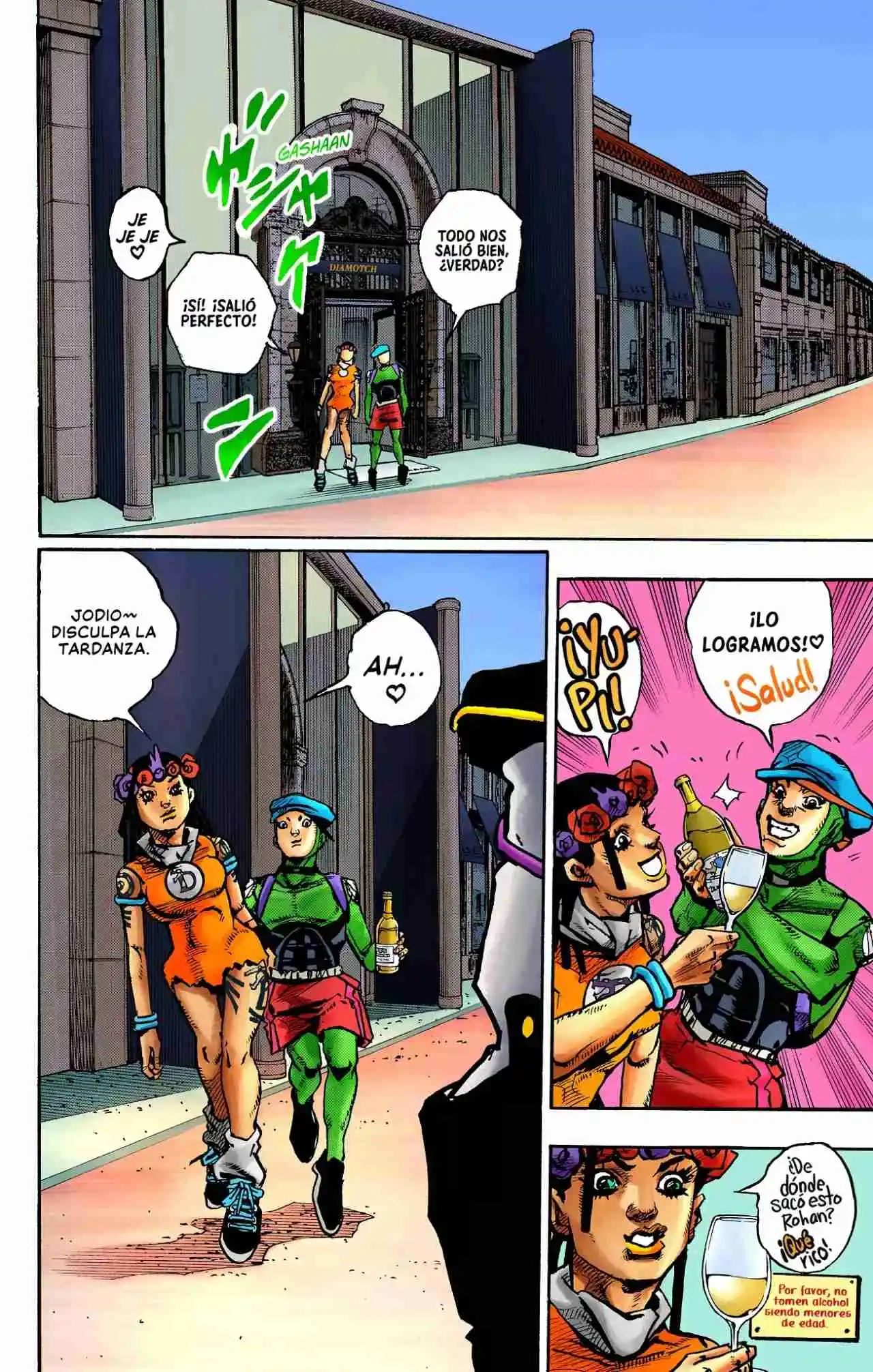 JoJo's Bizarre Adventure Parte 9: The JOJOLands (Versión A Color) - Capítulo 10 - Página 18 - LectorTMOo