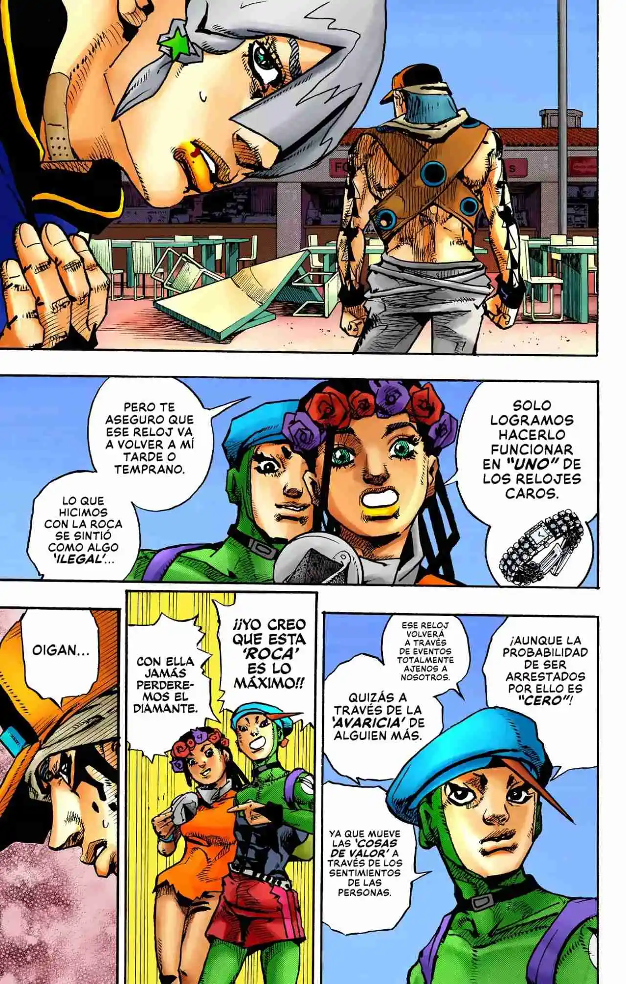 JoJo's Bizarre Adventure Parte 9: The JOJOLands (Versión A Color) - Capítulo 10 - Página 19 - LectorTMOo