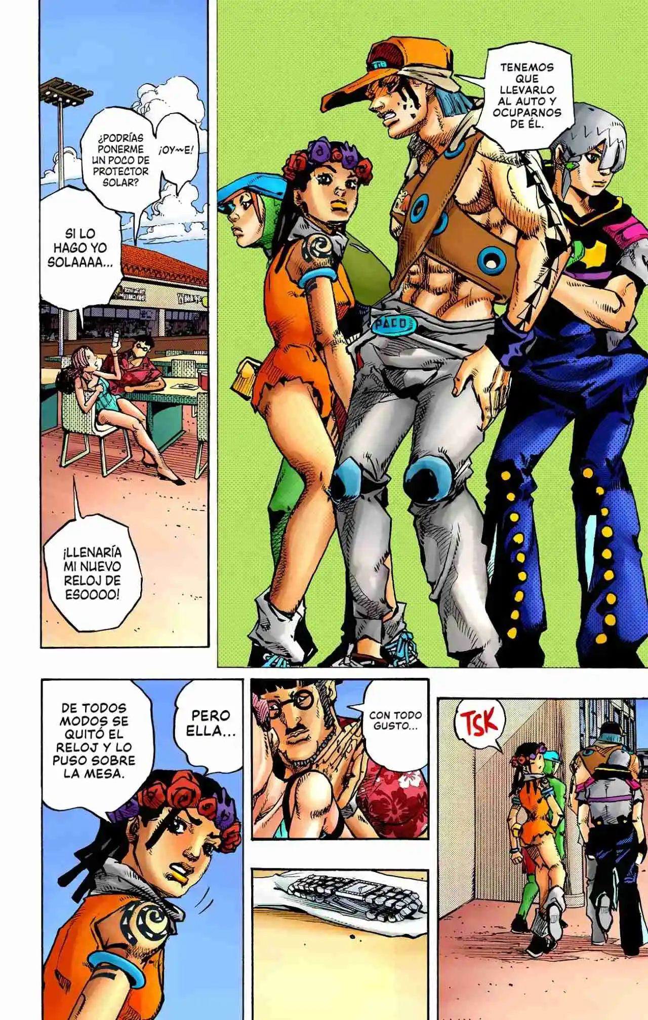 JoJo's Bizarre Adventure Parte 9: The JOJOLands (Versión A Color) - Capítulo 10 - Página 24 - LectorTMOo